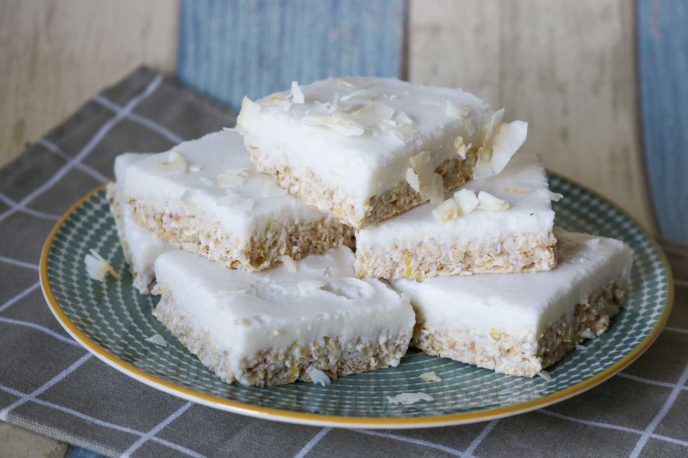 Gluten-free Coconut Oat Squares