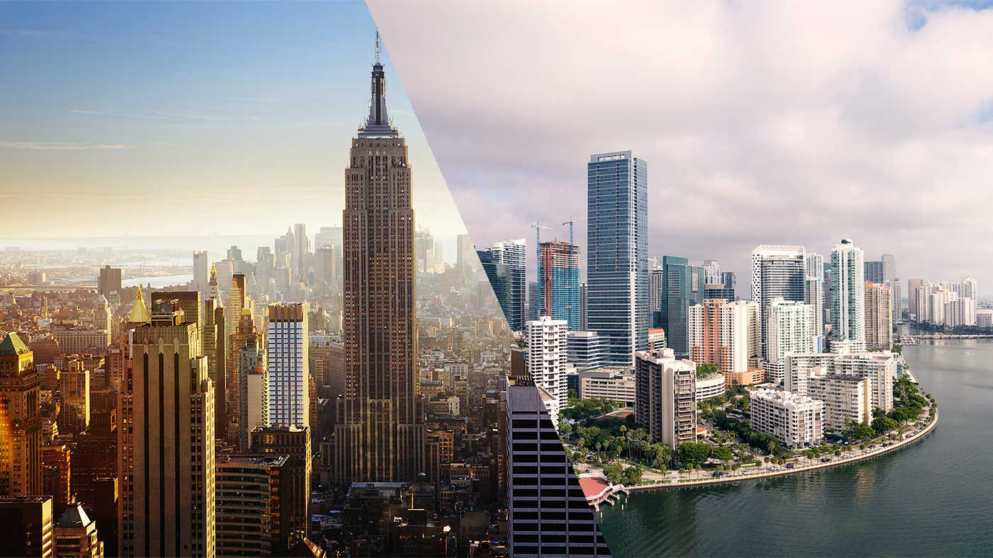 New York restaurants in Miami