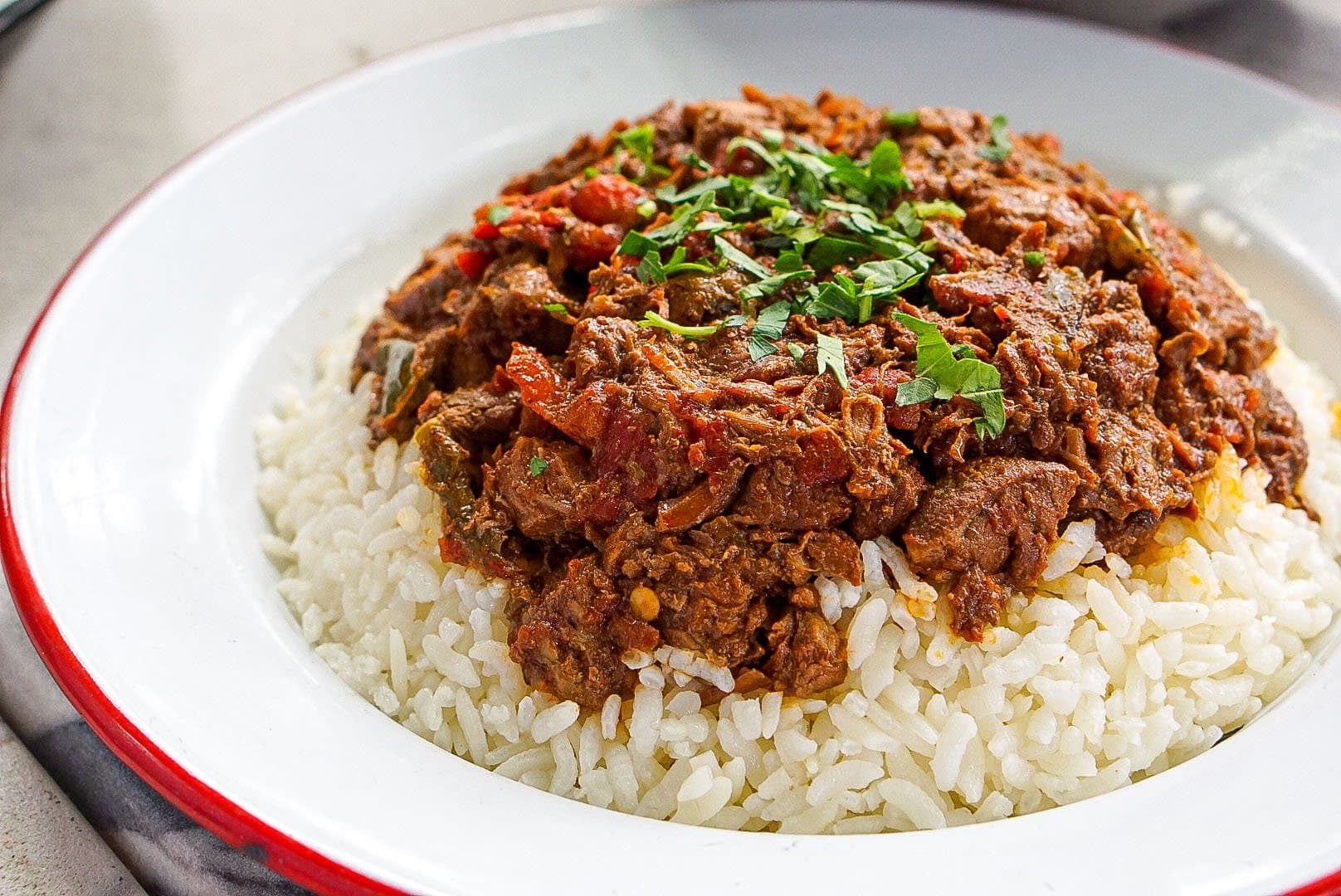 Lamb Over Rice at El Turco