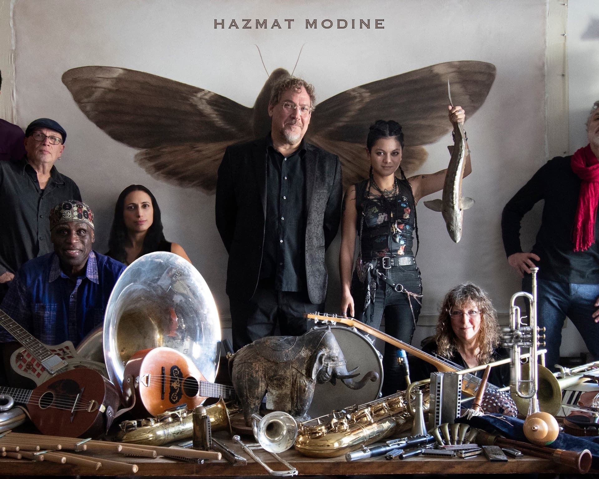 Hazmat Modine, the featured Sound Session performers at Pinecrest Gardens