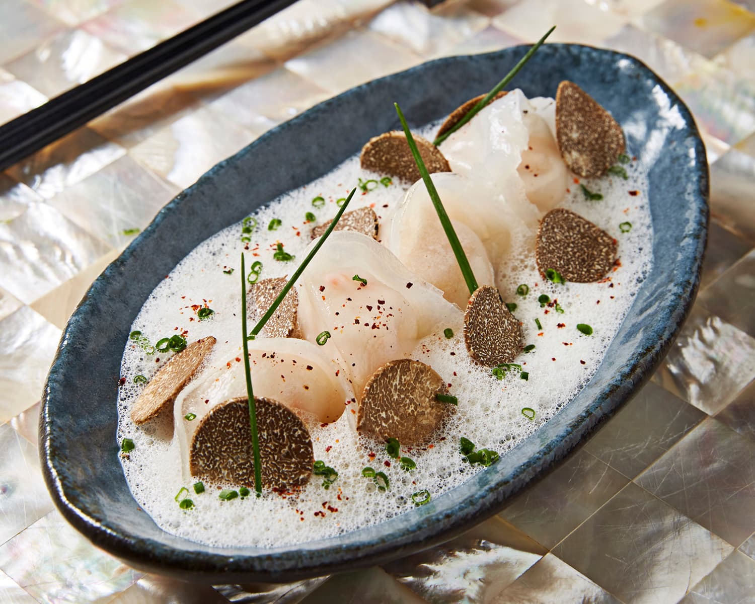 Truffle Dumplings at Jaya