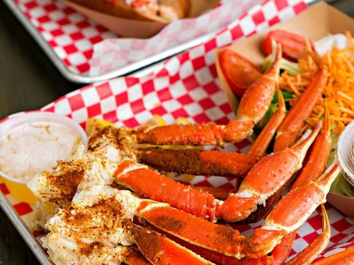 The Lobster Shack, Snow Crab Dinner
