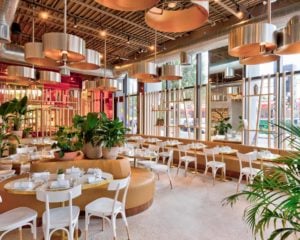 Yann Couvreur Café interiors