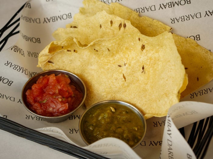 Bombay Darbar - Papadum